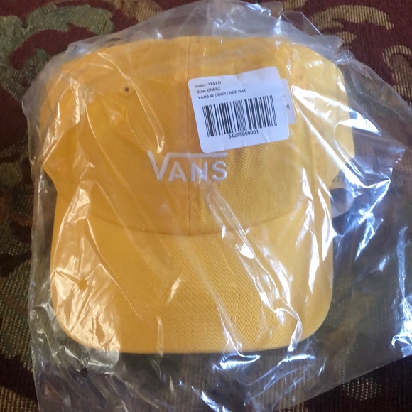 Vans Yellow Courtside Dad Hat - Picture 5 of 6